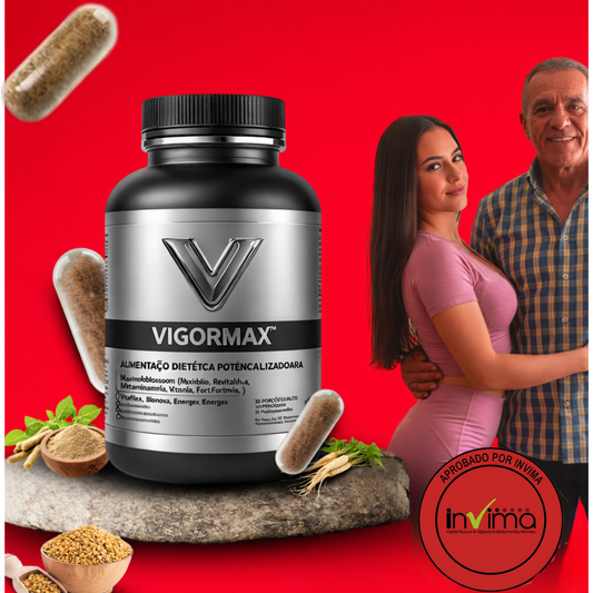 🔥 VIGORMAX — Apoyo diario para la energía y vitalidad masculina