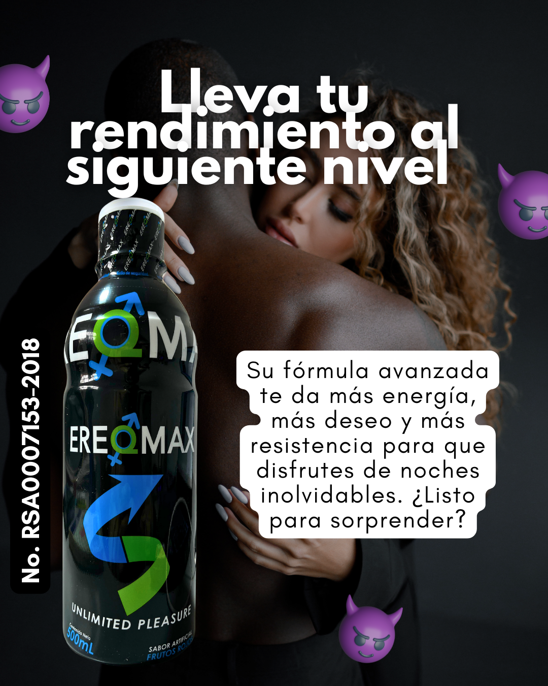 EREQMAX SIN LÍMITES - POTENCIA, PLACER Y CONFIANZA