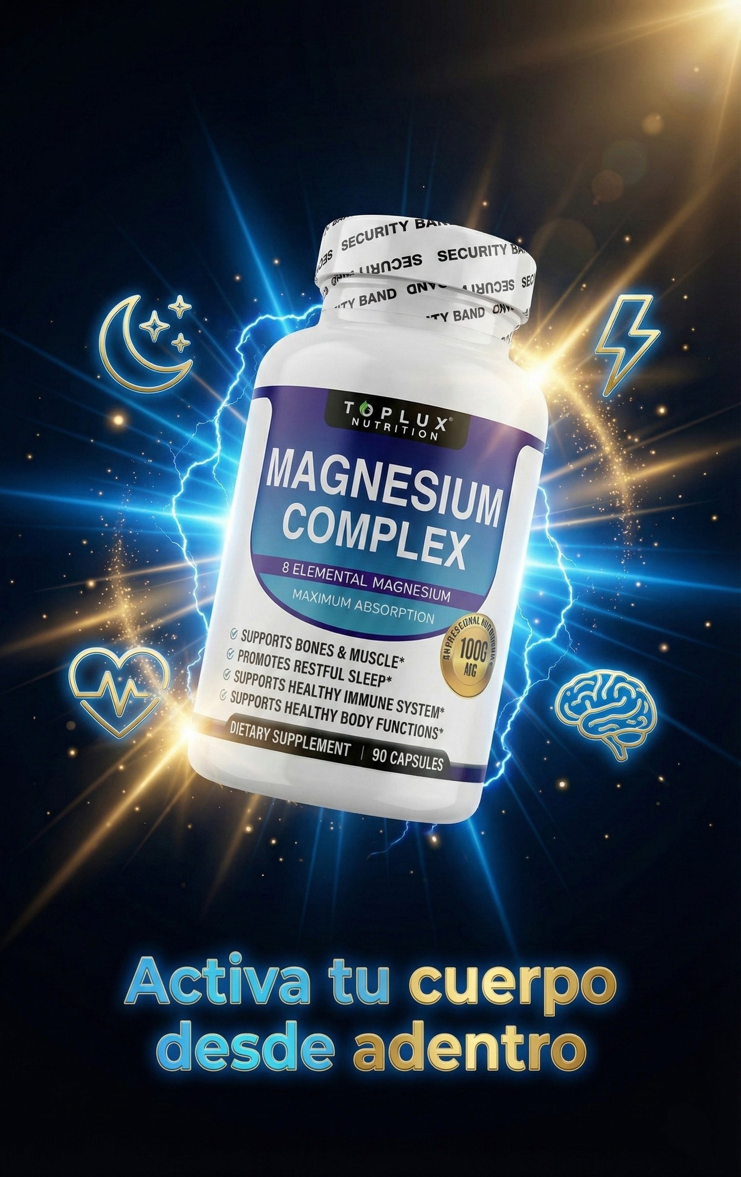 MAGNESIUM COMPLEX - El más completo del mercado  💪 🏃‍♂️🚴‍♂️🏋️‍♂️