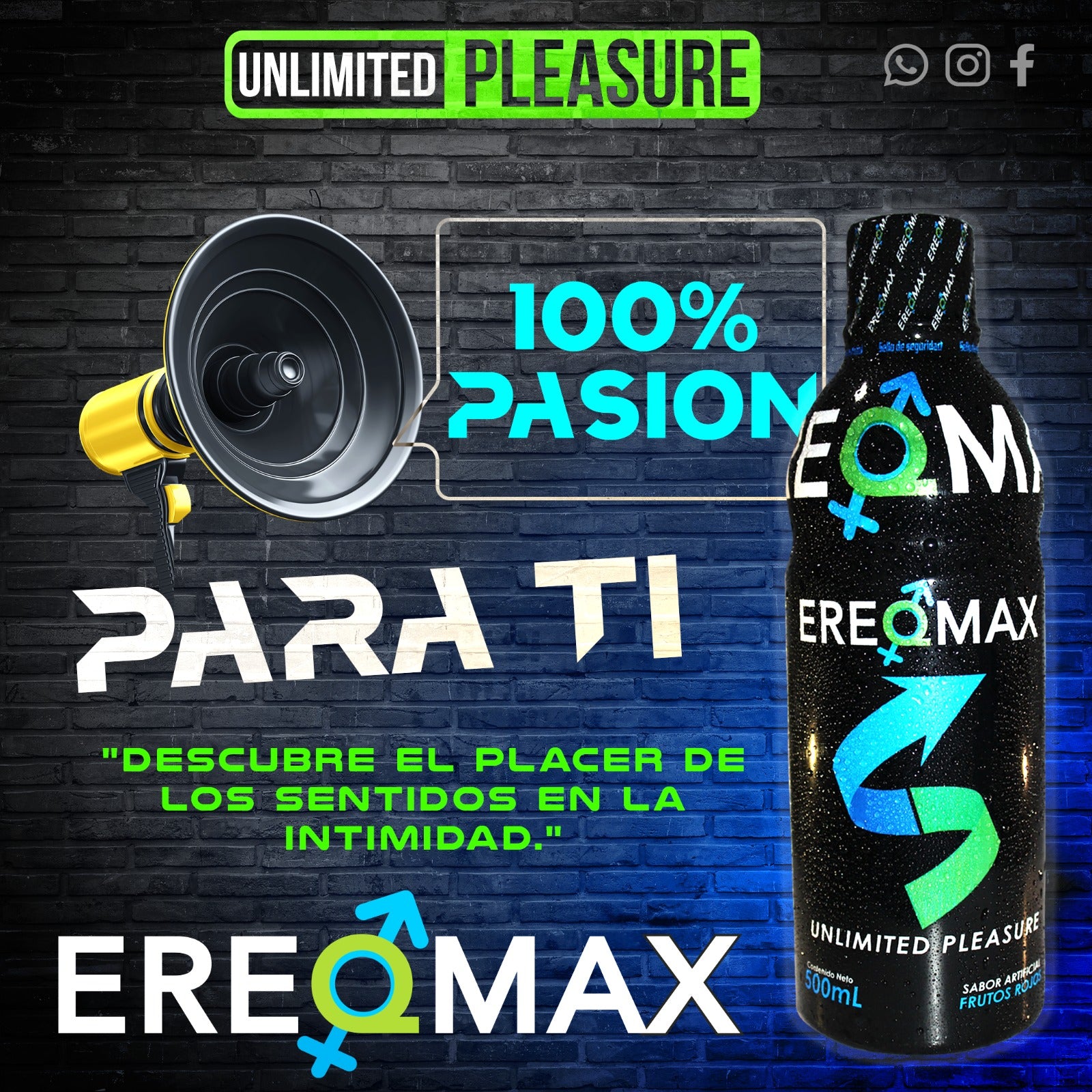 EREQMAX SIN LÍMITES - POTENCIA, PLACER Y CONFIANZA