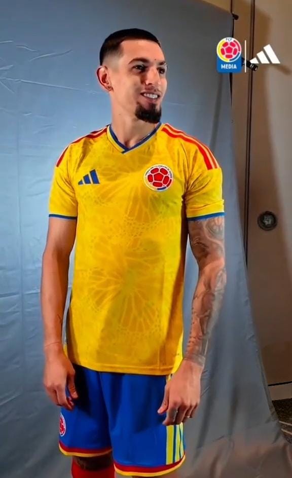 Nueva Camiseta Oficial Selección Colombia 2026