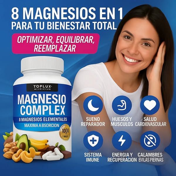 MAGNESIUM COMPLEX - El más completo del mercado  💪 🏃‍♂️🚴‍♂️🏋️‍♂️