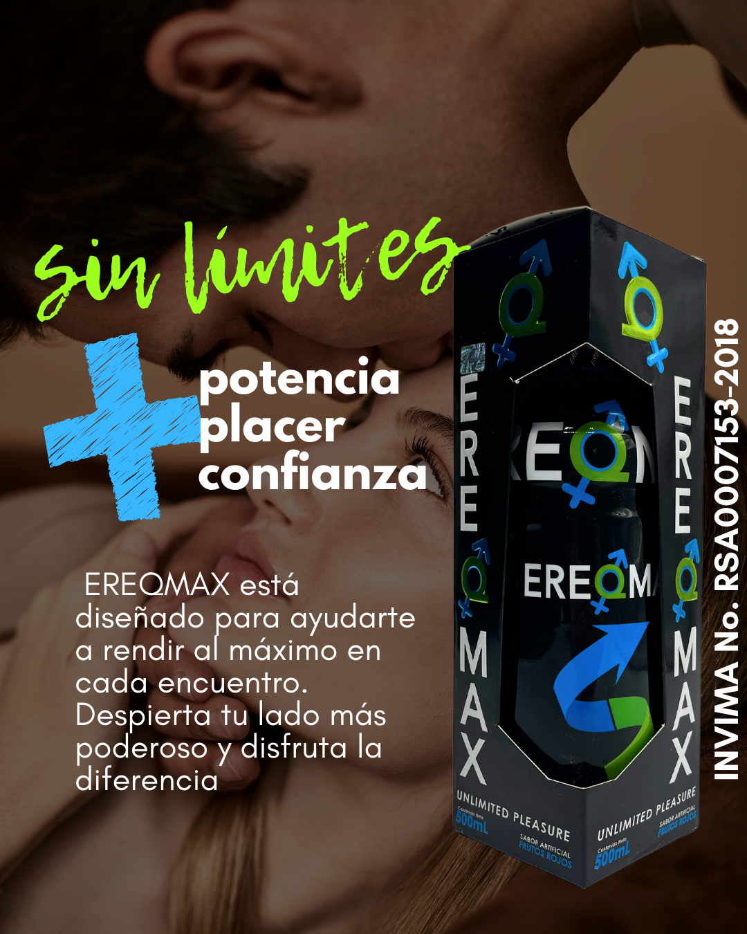 EREQMAX SIN LÍMITES - POTENCIA, PLACER Y CONFIANZA