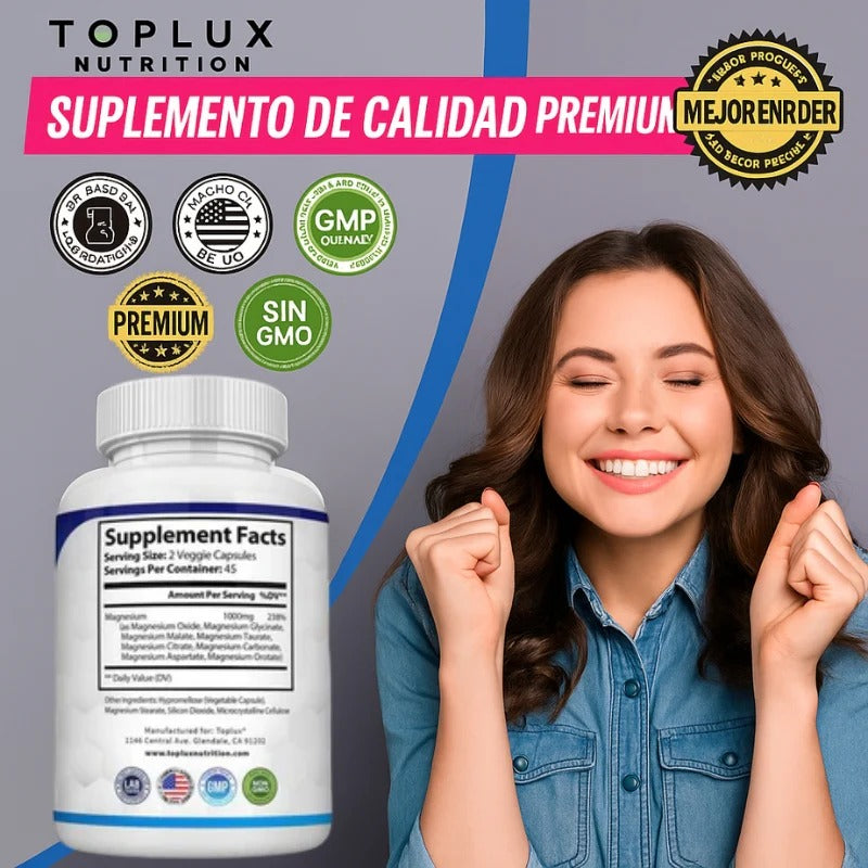 MAGNESIUM COMPLEX - El más completo del mercado  💪 🏃‍♂️🚴‍♂️🏋️‍♂️