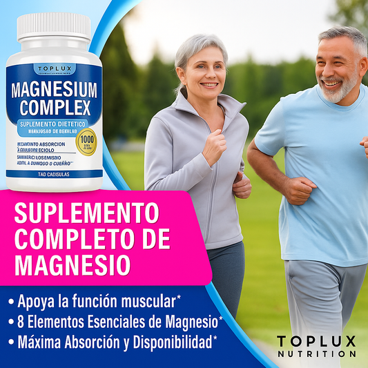 MAGNESIUM COMPLEX - El más completo del mercado  💪 🏃‍♂️🚴‍♂️🏋️‍♂️